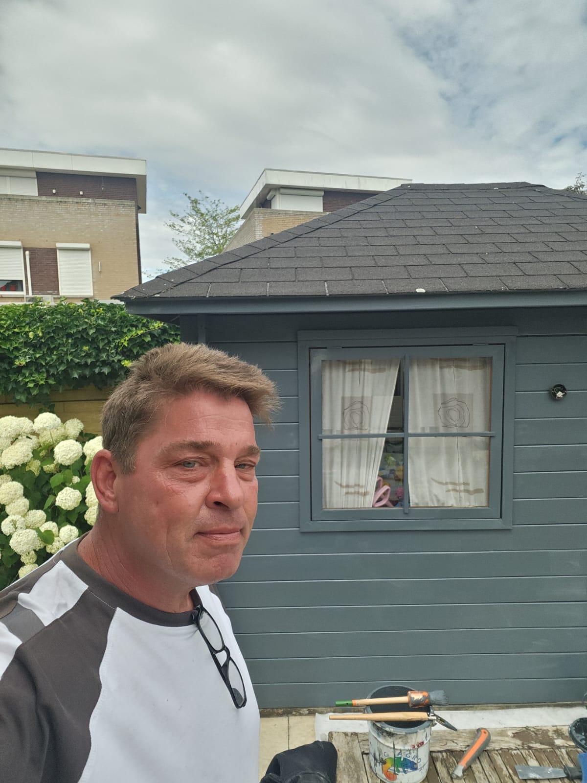 Stap 3: Aflakken en proberen te lachen...